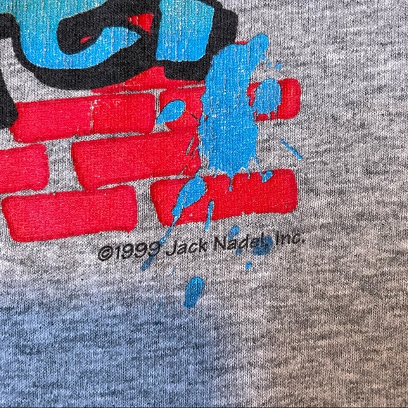 VTG 90's 1999 DARE D.A.R.E Get a Life Men's Size Medium Gray T-Shirt Houston PD - Picture 4 of 6